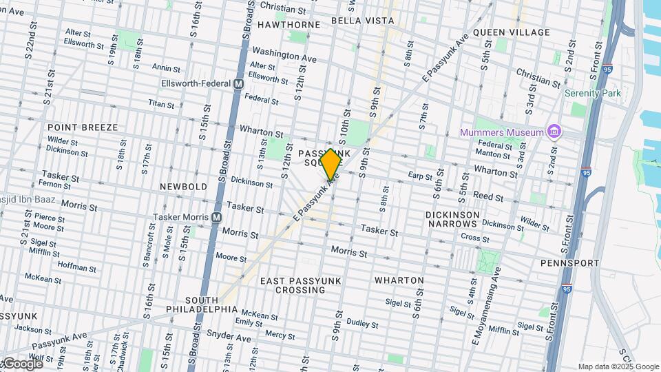1417 E Passyunk Ave Map and Location Details