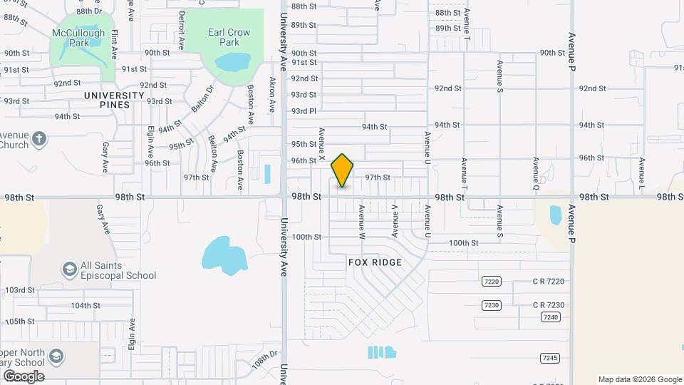 9708 Waco Ave Map and Location Details