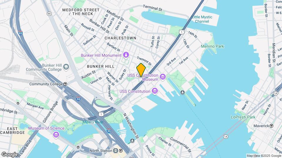 26 Adams St-Unit -1 Map and Location Details