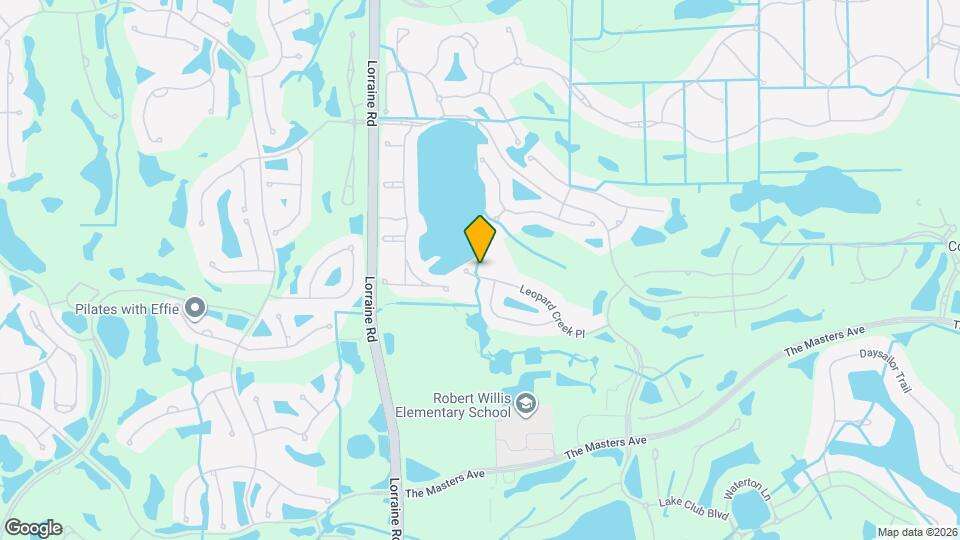 14511 Leopard Creek Pl Map and Location Details