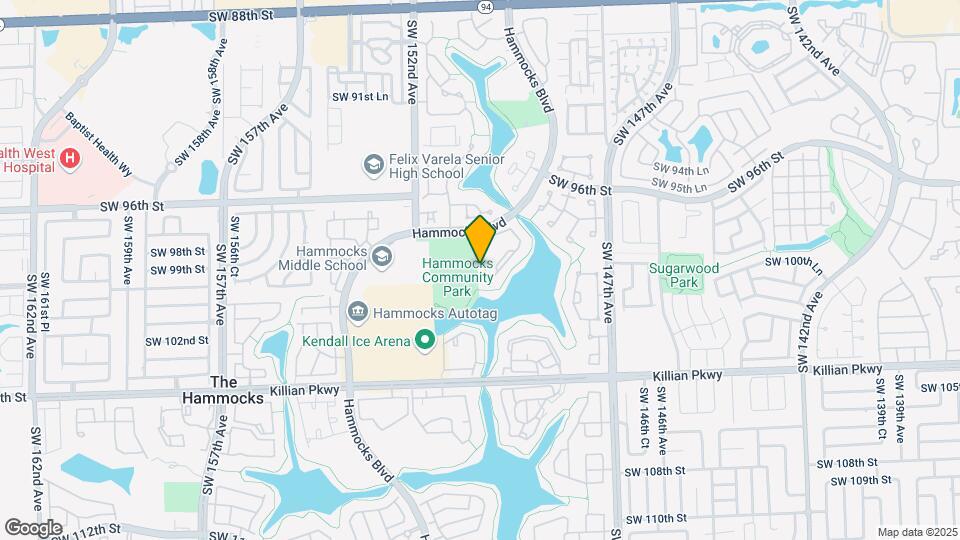 9727 Hammocks Blvd Map and Location Details