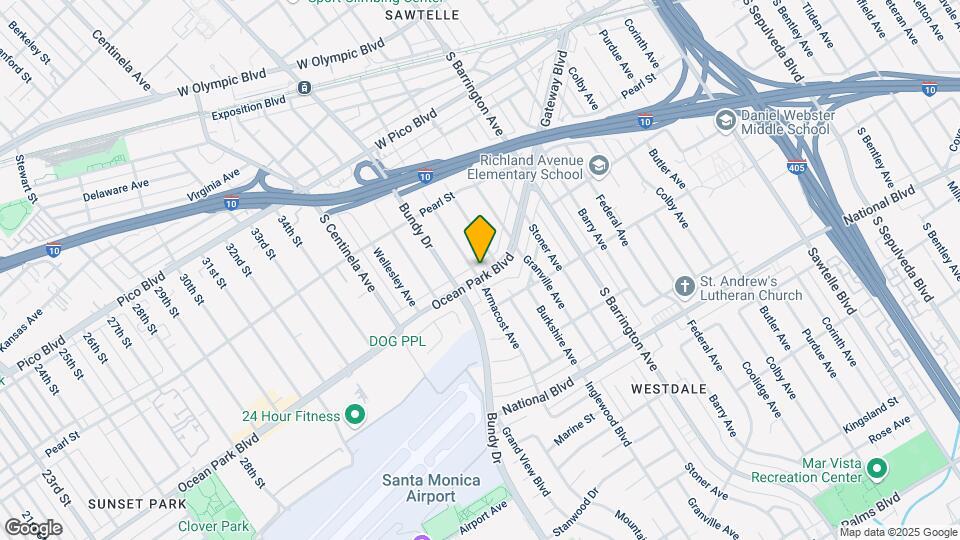 2592 Armacost Ave Mapa y Detalles de la Ubicación