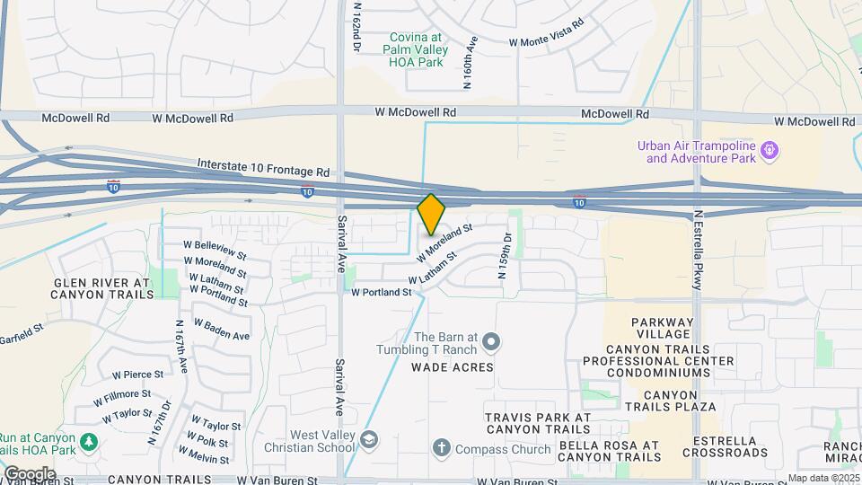 16066 W Moreland St Map and Location Details