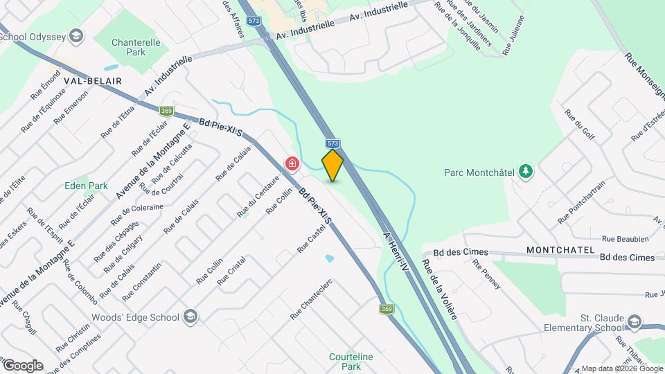 4895 De L'escarpement Rue Map and Location Details