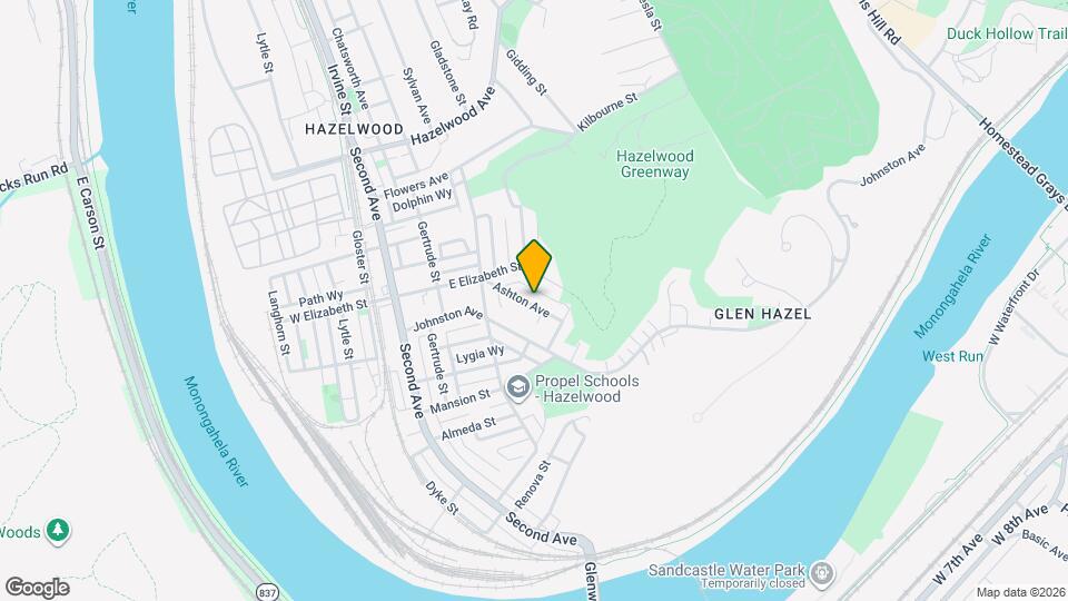 103 Ashton Ave Map and Location Details