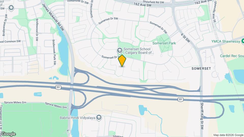 244 Somerglen Common SW Map and Location Details