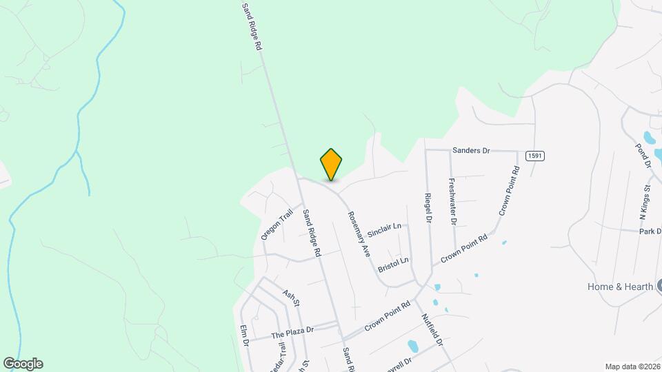 105 Rosemary Ave Map and Location Details