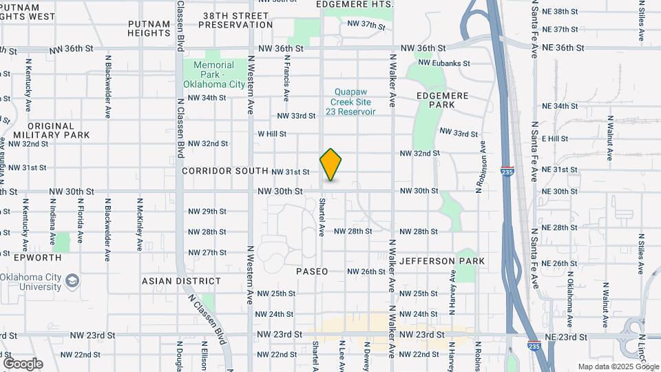 715 NW 30th St Map and Location Details