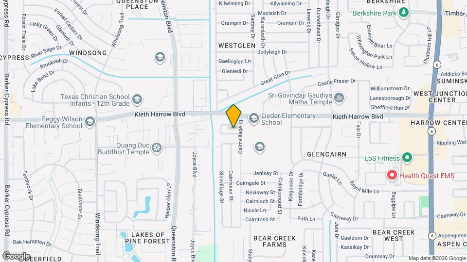 17010 Cairnladdie St Map and Location Details