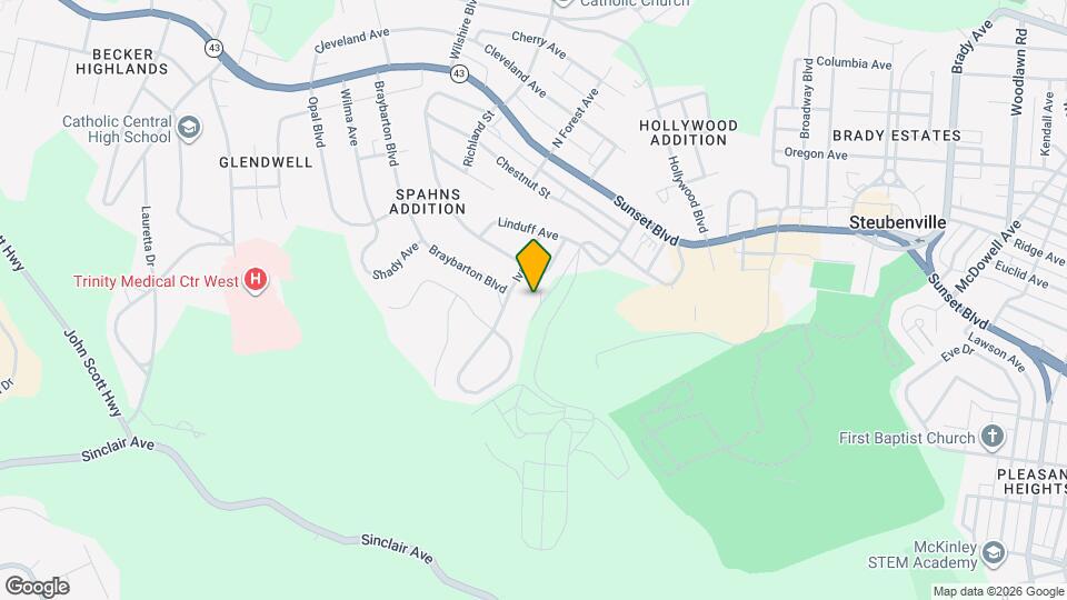 403 Colonial Dr Map and Location Details