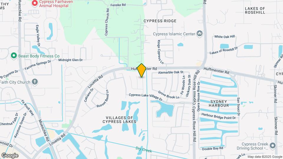 15411 Redbud Dale Ct Map and Location Details