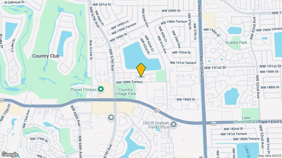 18954 NW 63rd Ct Map and Location Details