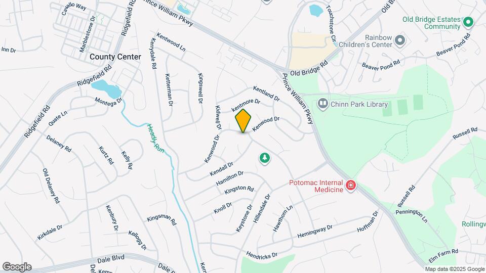 4421 Kenwood Dr Map and Location Details