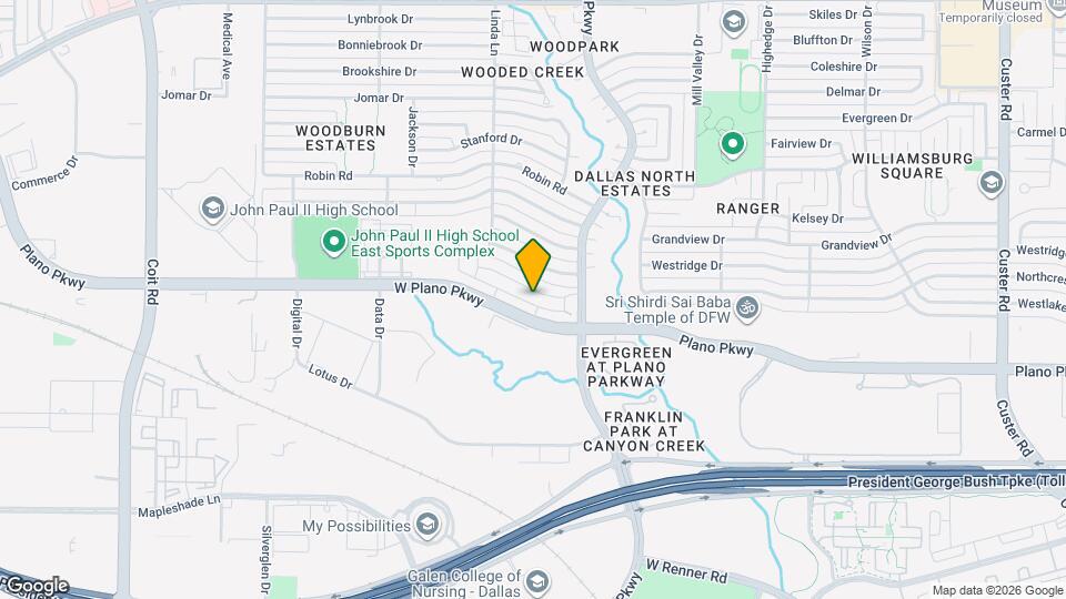 3013 Galveston St Map and Location Details