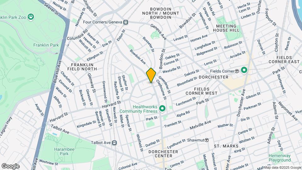 Codman Square Apartments Map and Location Details