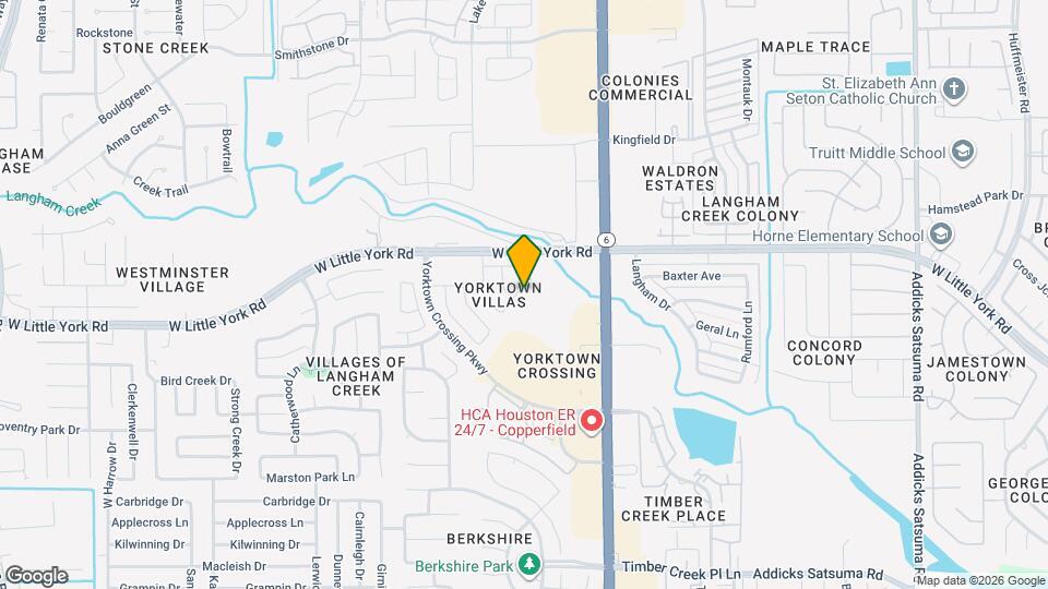 15819 Misty Loch Ln Map and Location Details