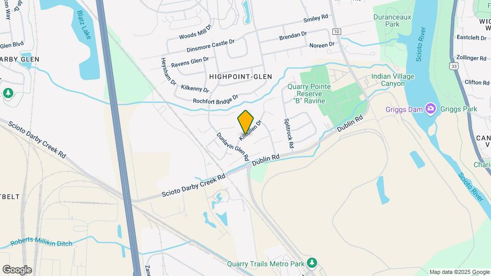 3000 Kilcullen Dr Map and Location Details