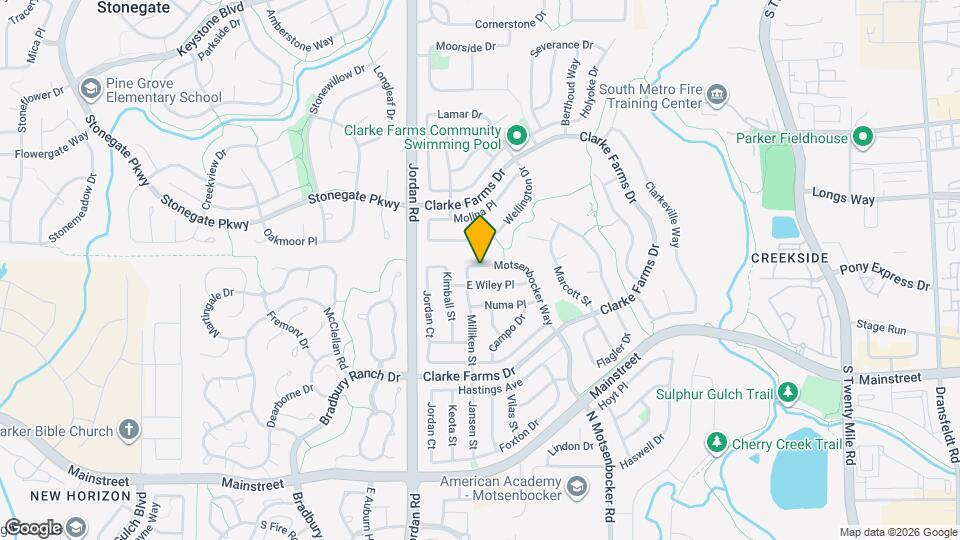 17030 Motsenbocker Way Mapa y Detalles de la Ubicación