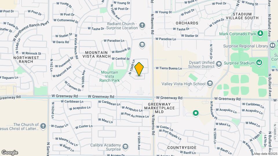 15608 W Ocotillo Ln Map and Location Details