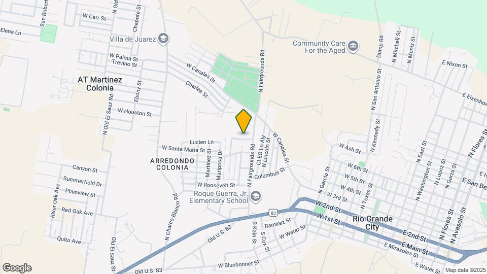 600 N Fairgrounds Rd Map and Location Details