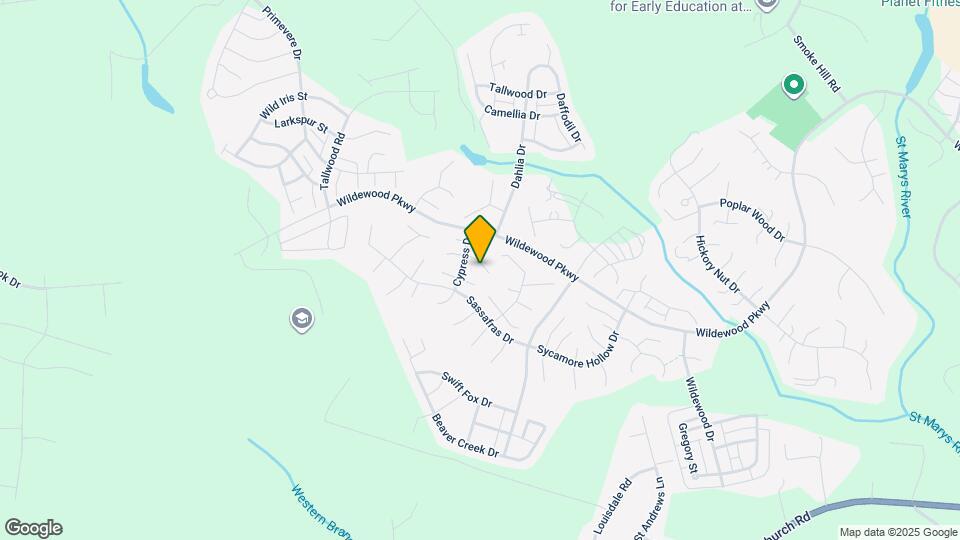 43935 Willow Leaf Way Map and Location Details