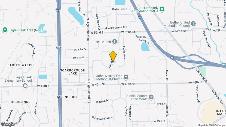 4825 May Ridge Ln Map and Location Details