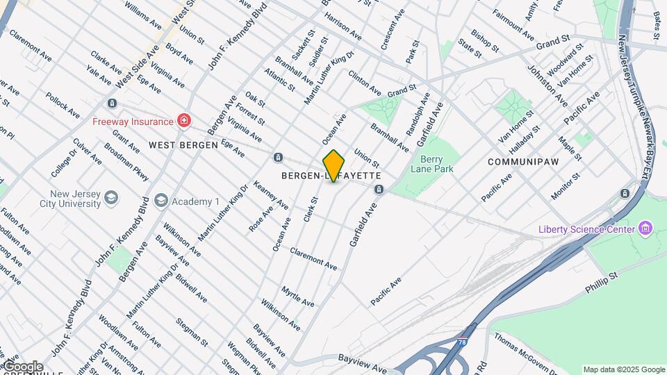 249 Arlington Ave Mapa y Detalles de la Ubicación