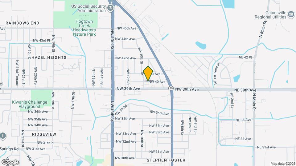 905 NW 40th Ave Mapa y Detalles de la Ubicación