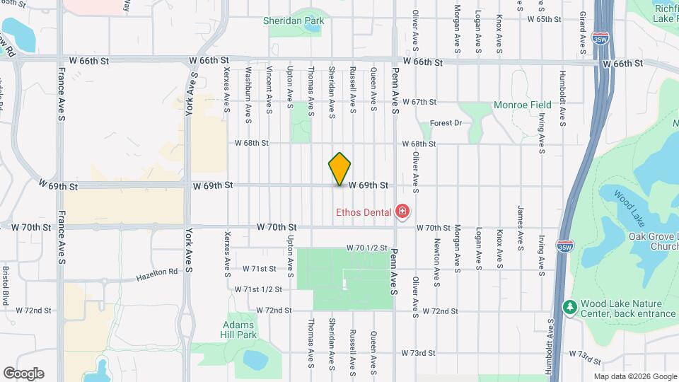 6905 Sheridan Ave S Mapa y Detalles de la Ubicación