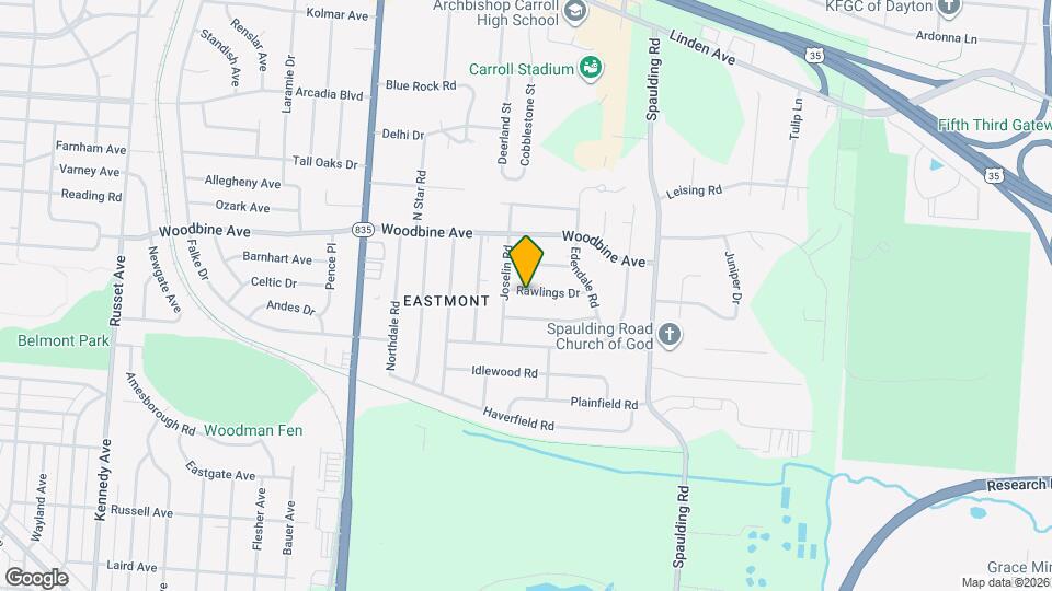 5326 Rawlings Dr Mapa y Detalles de la Ubicación