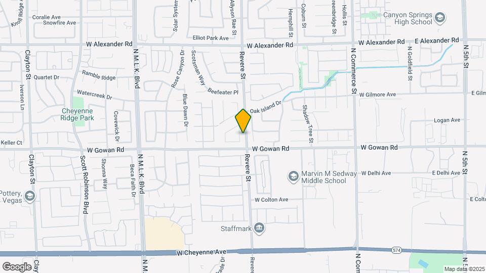 3632 Sable Palm St Map and Location Details