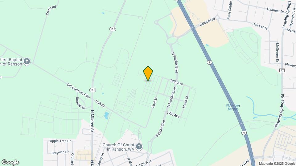 1328 Red Clover Ln Map and Location Details