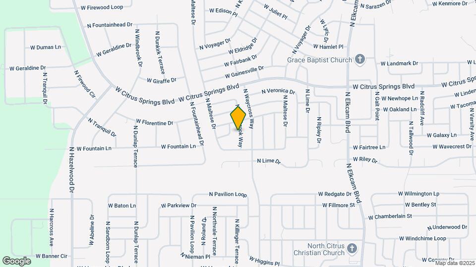 7110 N Westbrook Way Map and Location Details