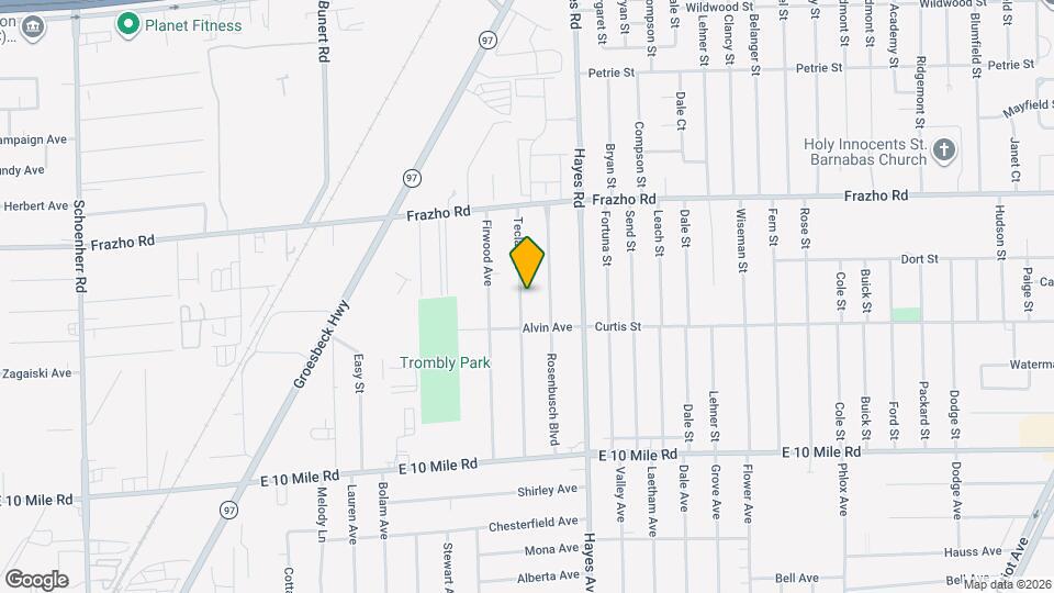 25630 Tecla Ave Map and Location Details