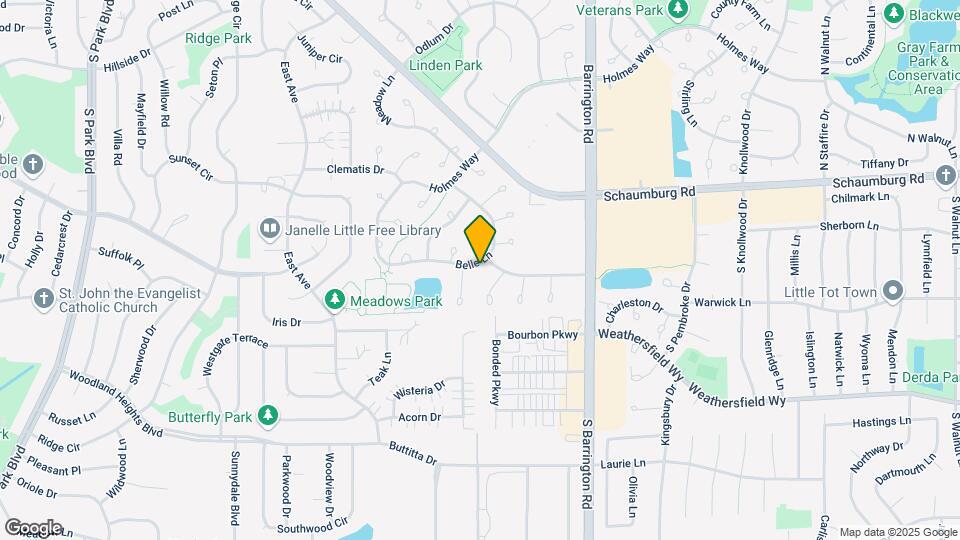 2891 Belle Ln Map and Location Details