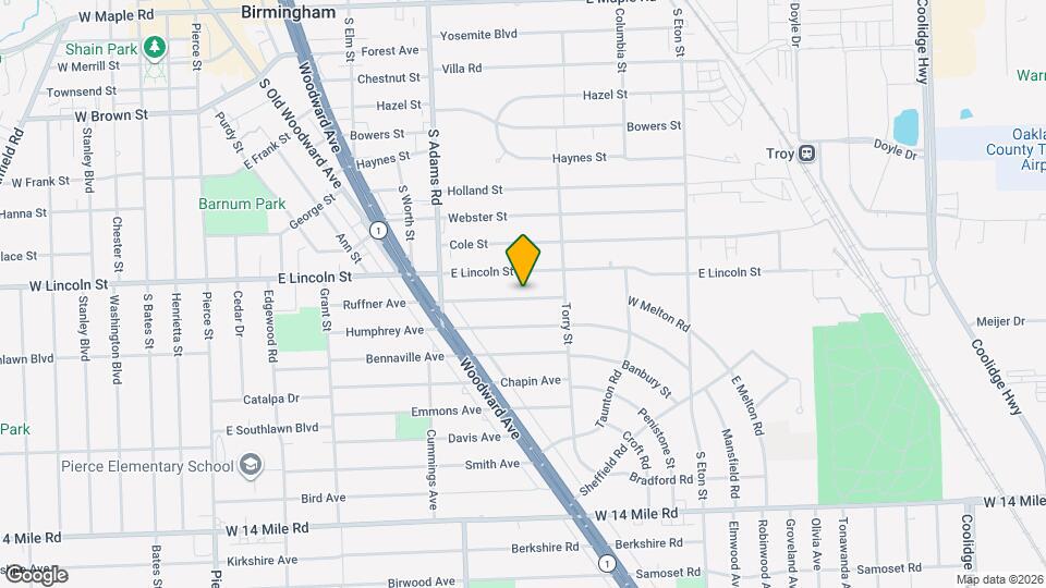 1423 Ruffner Ave Mapa y Detalles de la Ubicación