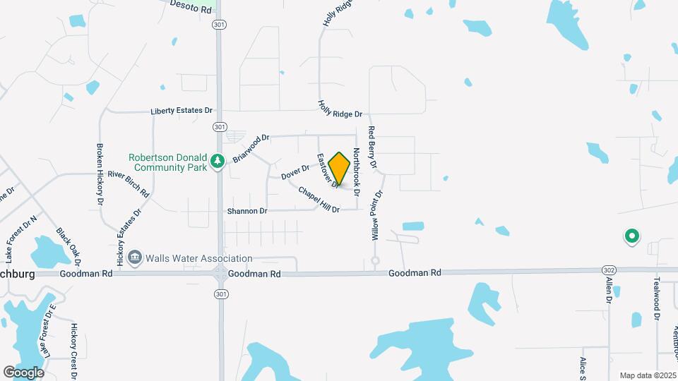 7317 Eastover Dr Mapa y Detalles de la Ubicación