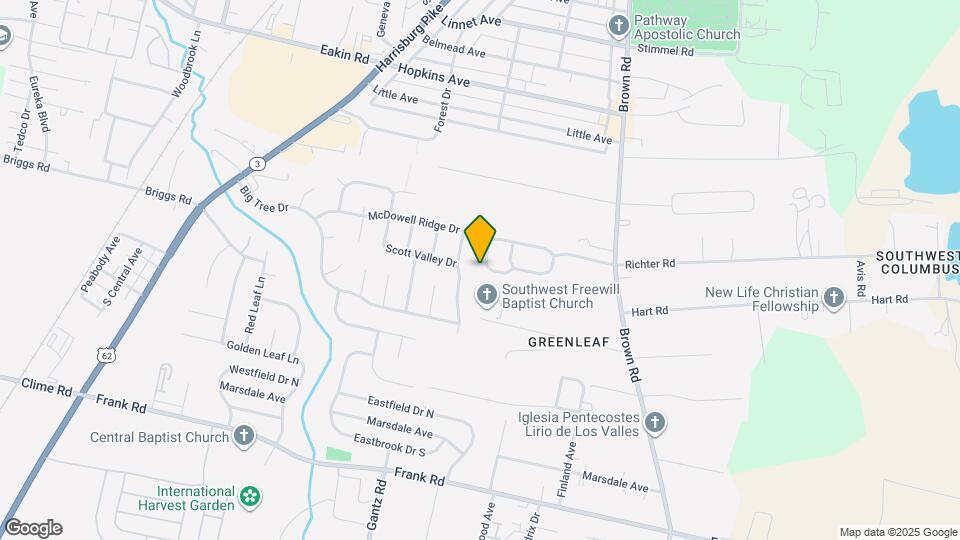 1528 Berkhard Dr Map and Location Details