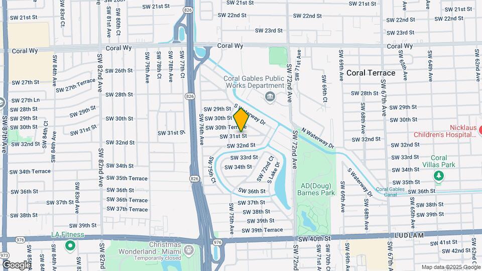 7417 SW 31st St Map and Location Details
