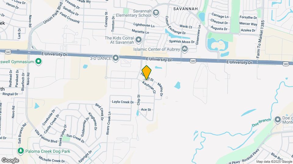 3417 Kaufman Ct Map and Location Details