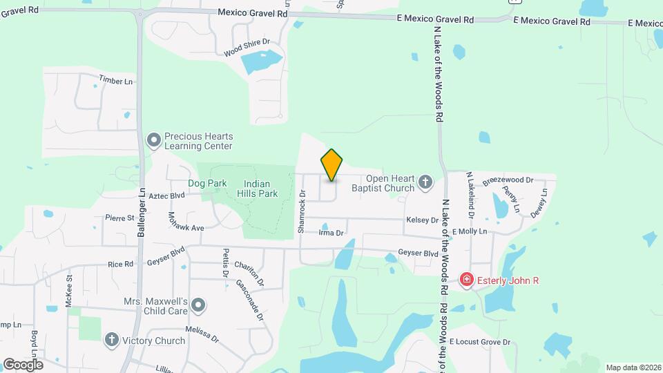 2601 Quartz Ln Map and Location Details