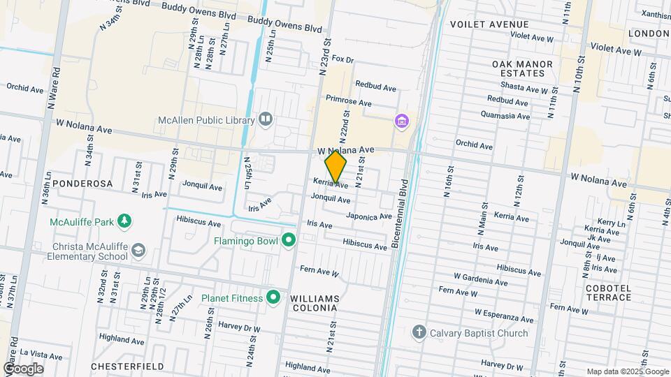 2125 Kerria Ave Map and Location Details