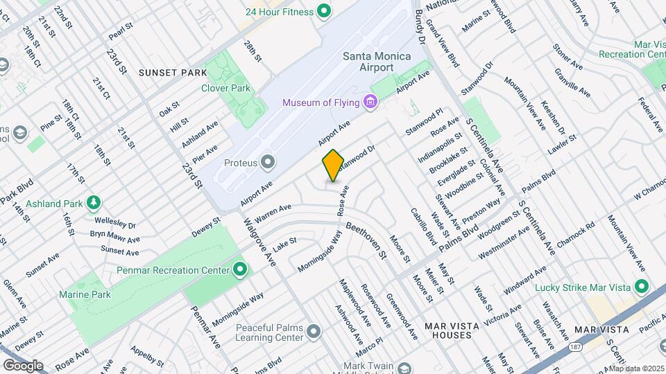 3270 Rosewood Ave Map and Location Details