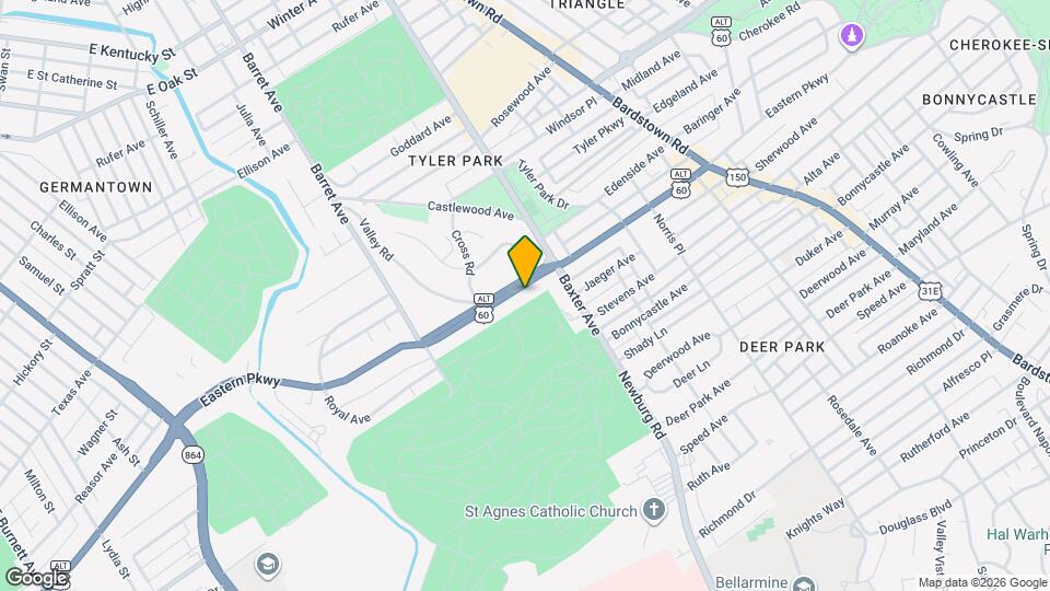 1420 Eastern Pkwy, Unit 4 Map and Location Details