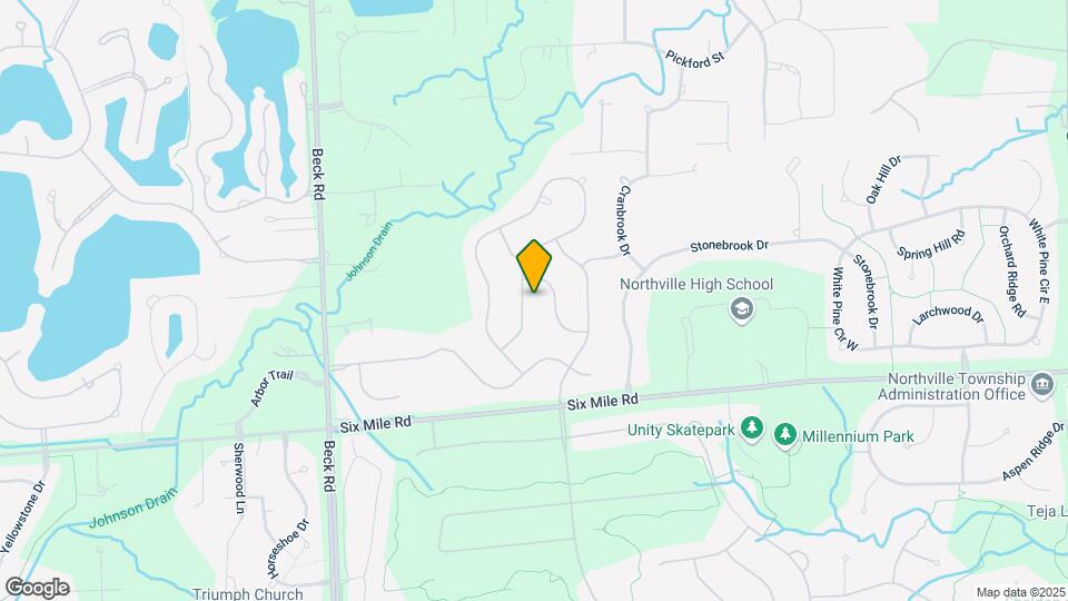 17733 Rolling Woods Cir Map and Location Details