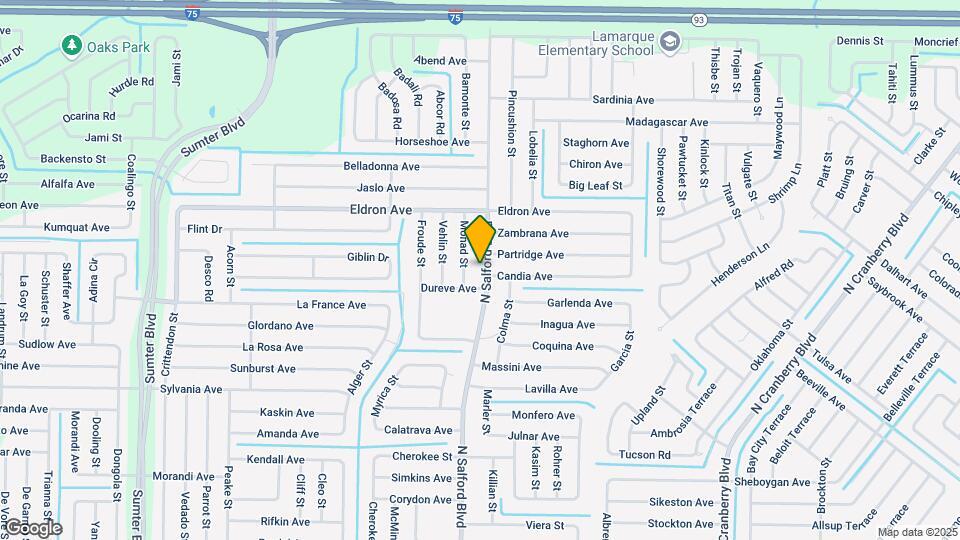 3719 N Salford Blvd Map and Location Details