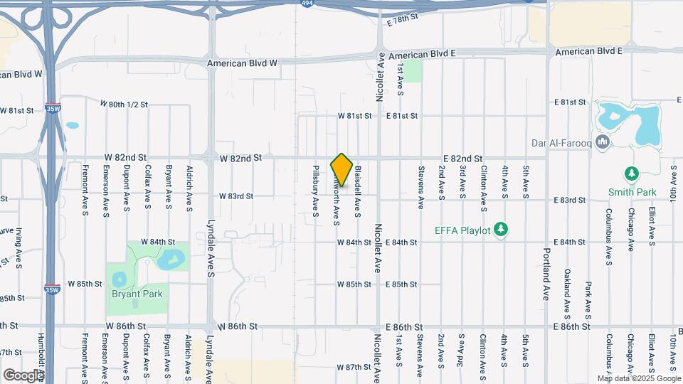 8247 Wentworth Ave S Map and Location Details