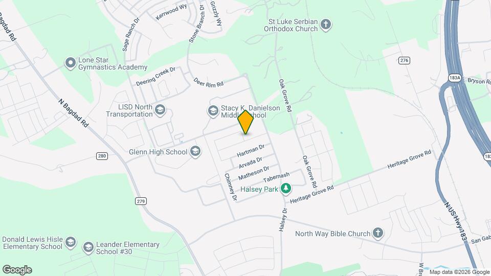 2100 Littleton Dr Map and Location Details