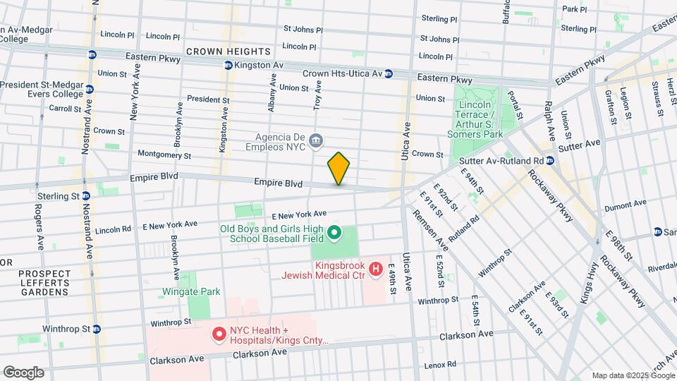 800 Empire Blvd-Unit -4B Map and Location Details