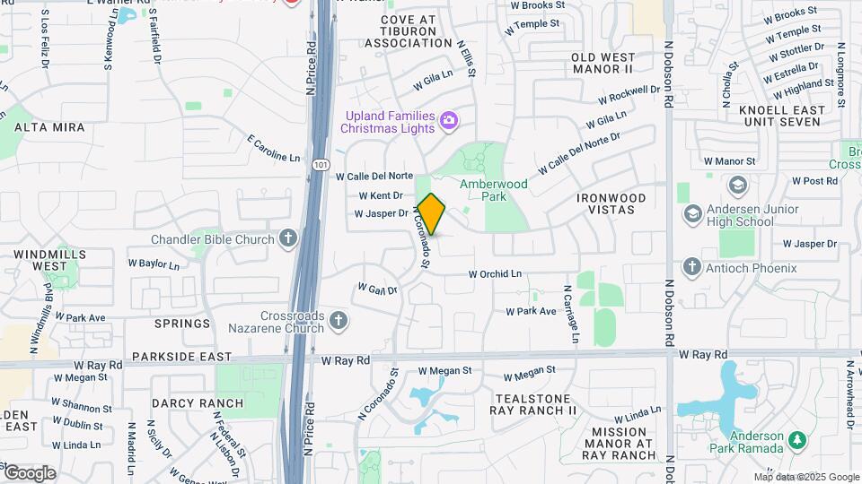 1294 N Blackstone Dr Map and Location Details